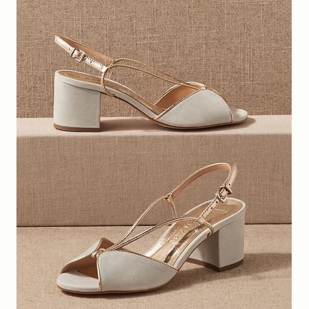 Vinera Rooney Heel - Blue (Anthropology BHLDN)
